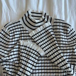 Joie Ribbed Stripe Sweater